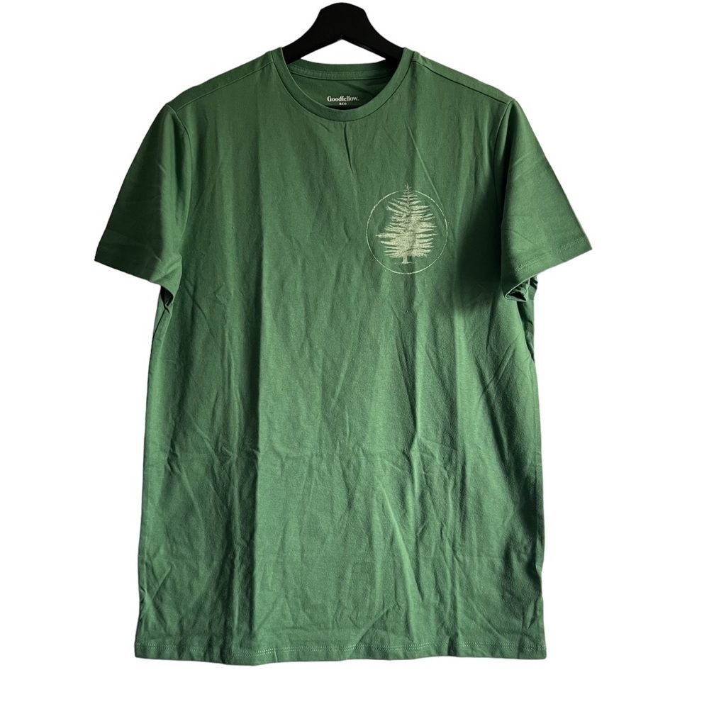 GOODFELLOW & Co Men's Standard Short Sleeve Crew Neck Graphic T-Shirt Size M